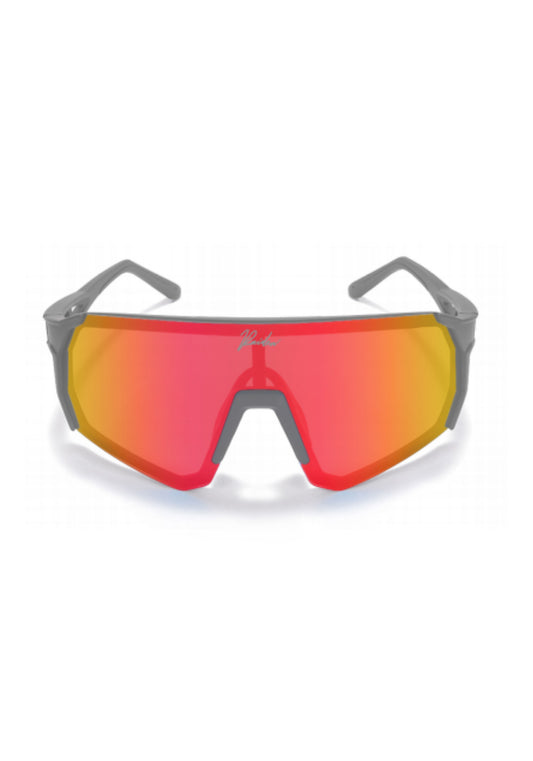 Sportbrille RAIDEN "R47" Volcano Red/ Grey